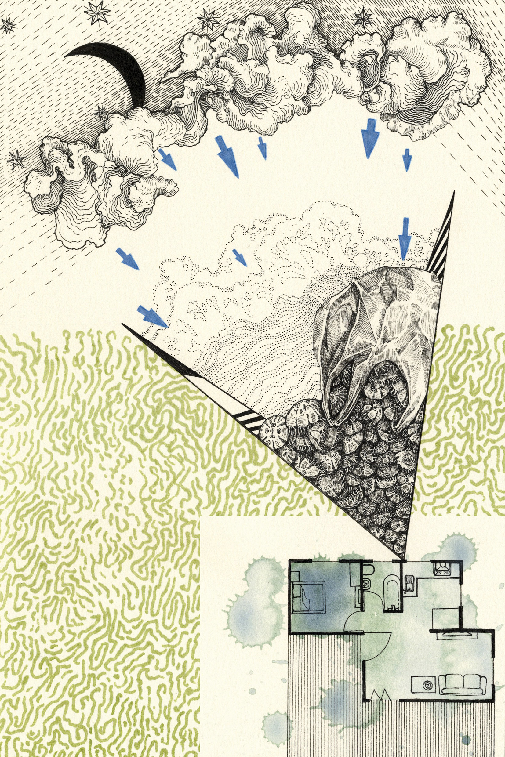 Illustration for Anthology blÆkk 'My First few Months In Portugal'